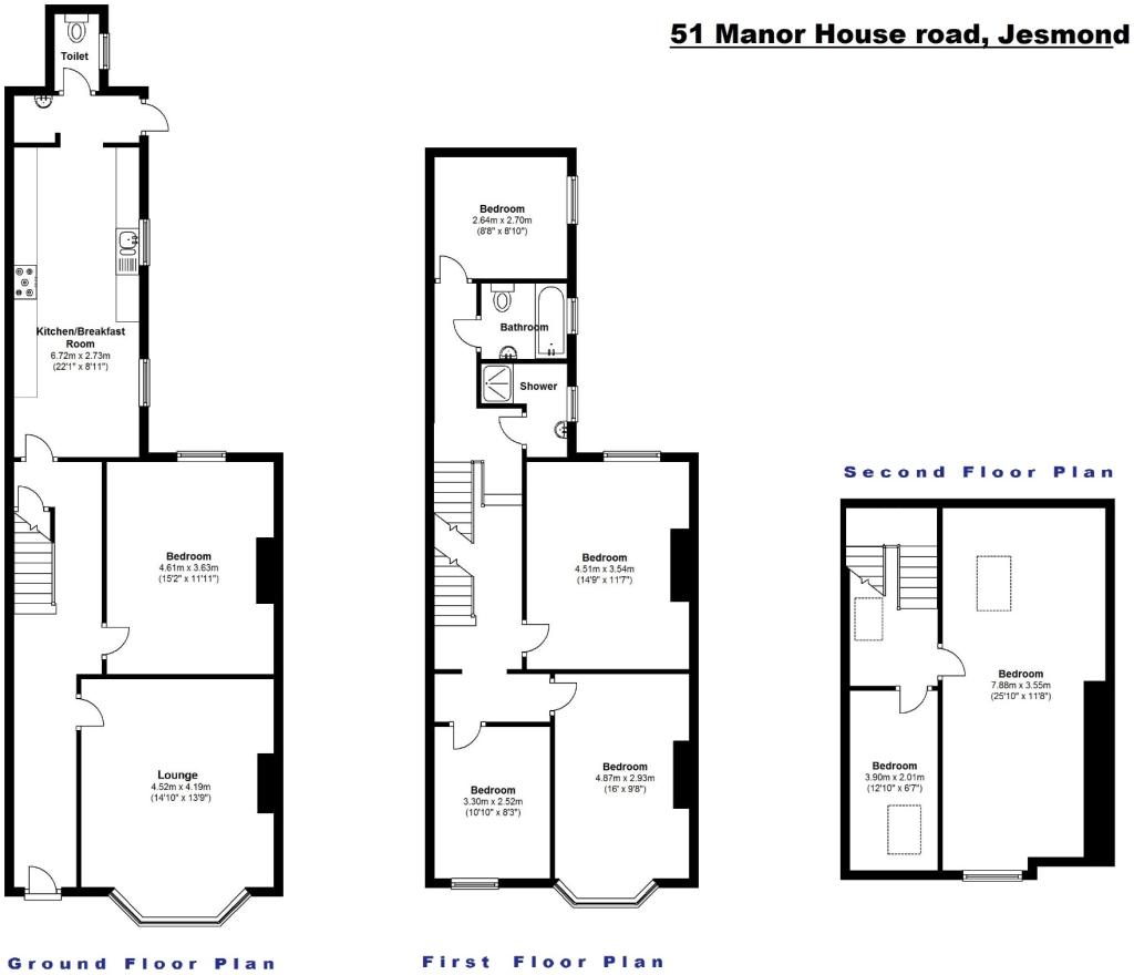 Manor House Road, Newcastle Upon Tyne, NE2 floorplan