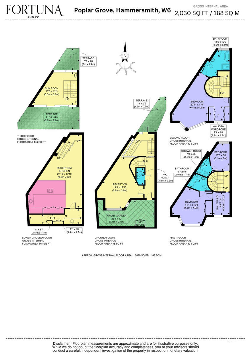 Poplar Grove, Hammersmith, W6 floorplan