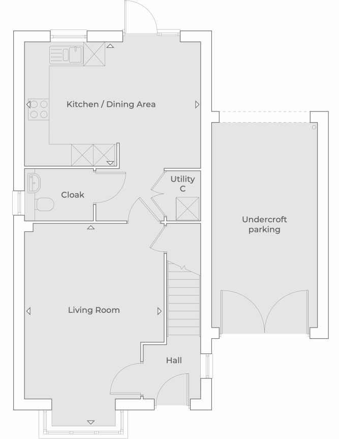 Ridgeview Crescent,
Storrington,
RH20 4FS floorplan