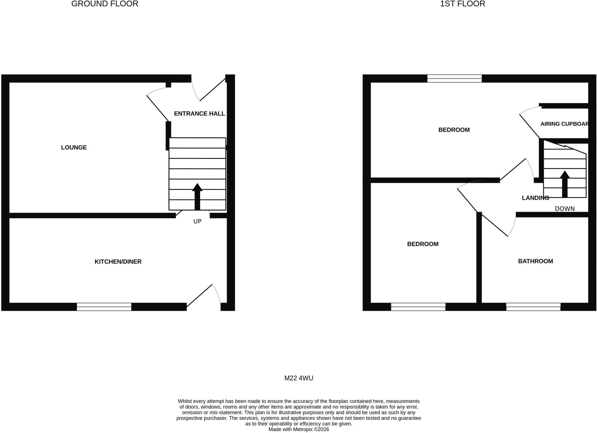 Sharston, Wythenshawe floorplan