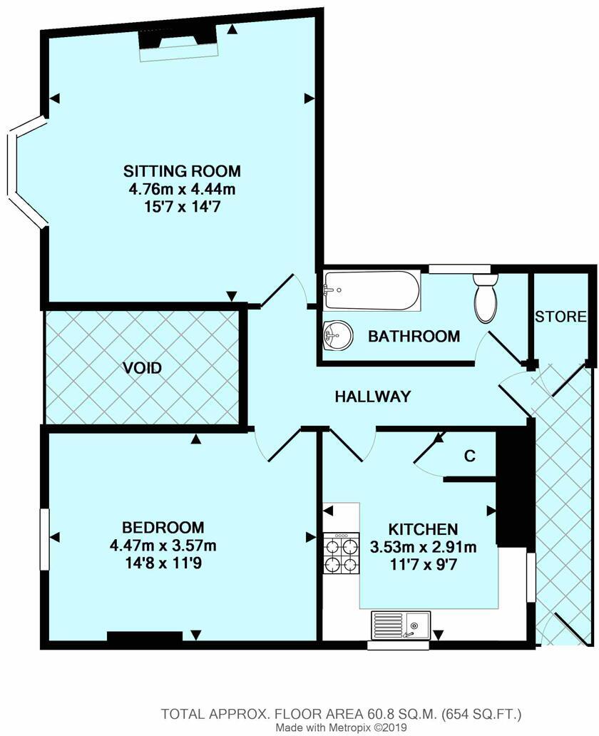 Doniford Road, Watchet floorplan