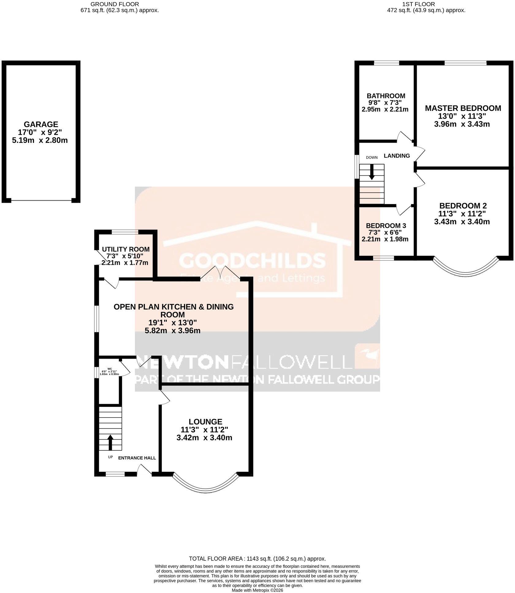 Sandon Road, Meir Heath, Stoke-on-Trent floorplan