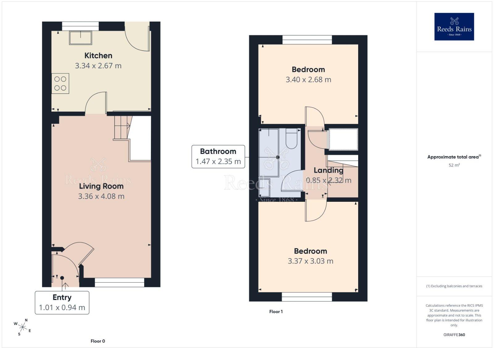 Birk Lane, Morley, Leeds, West Yorkshire, LS27 floorplan