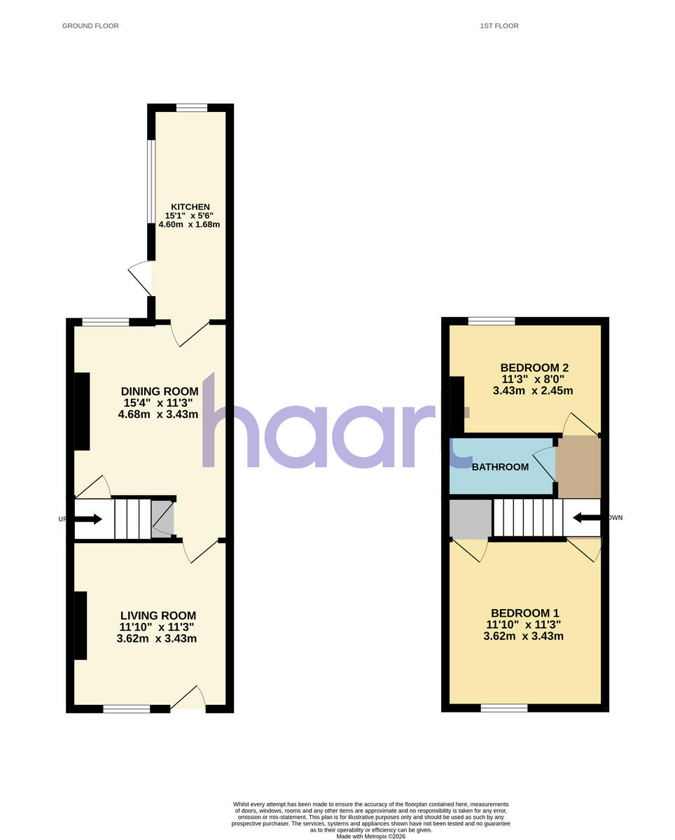 Bestwood Road, Bulwell floorplan