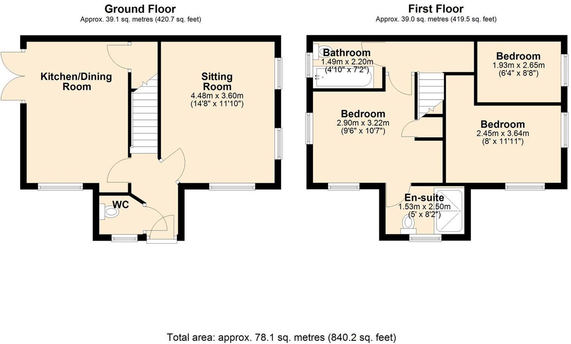 Drysalter Place, Atherton, M46 floorplan