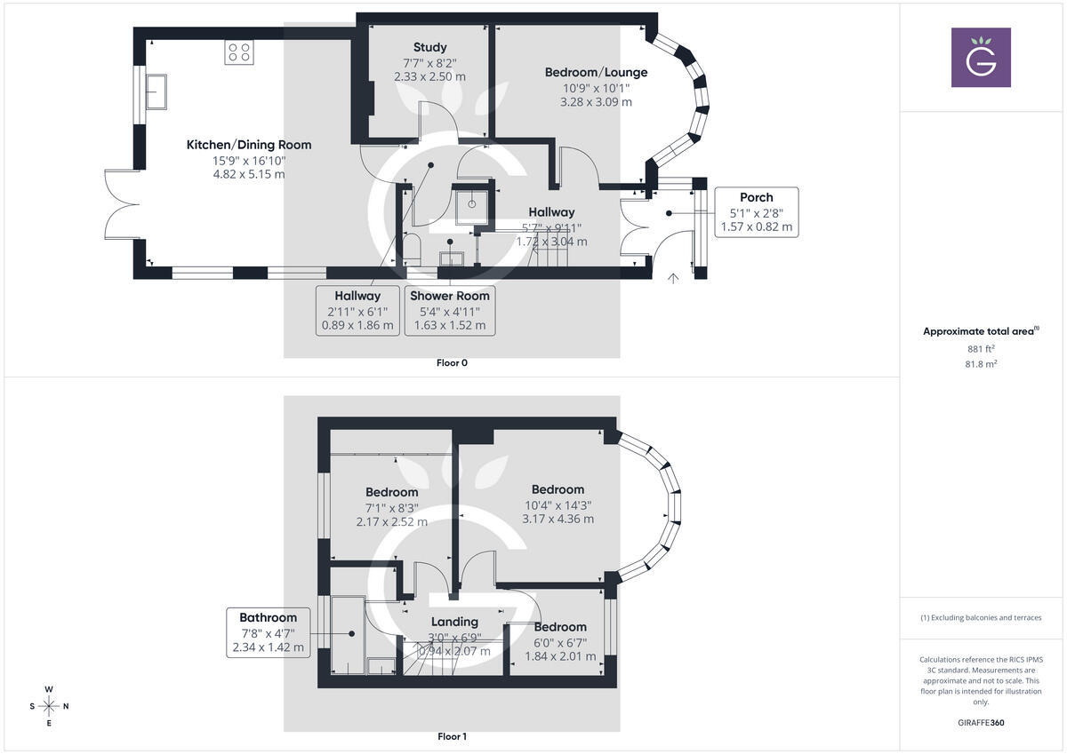 Stanhope Road, Reading, RG2 floorplan
