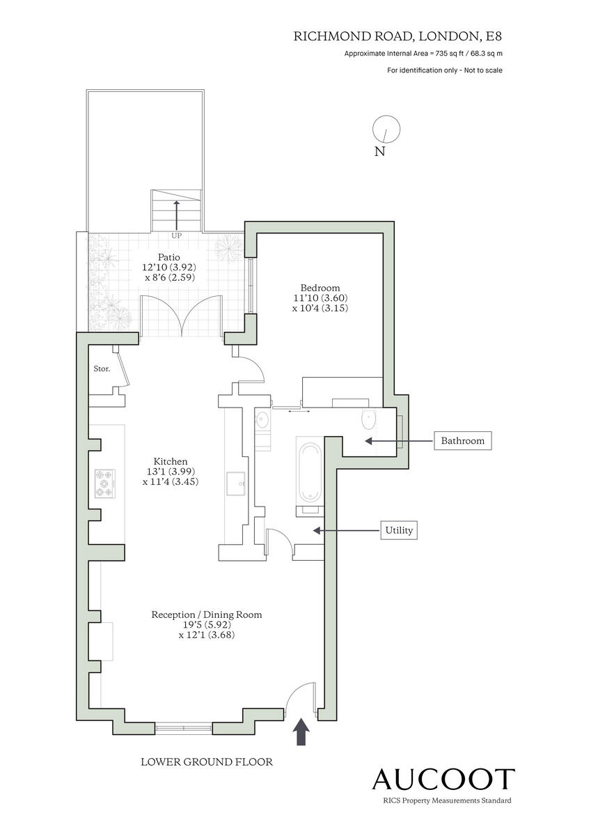 Richmond Road, London, E8 3 floorplan
