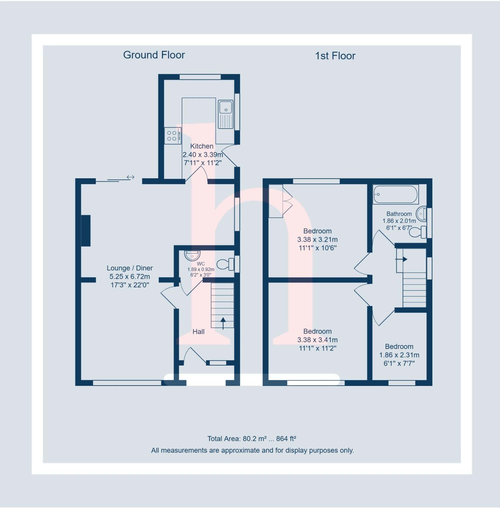 Prestbury Avenue, Prenton, CH43 floorplan