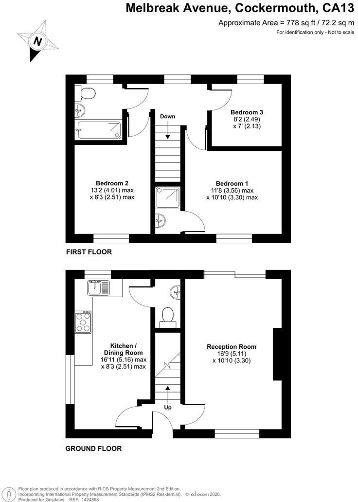 Melbreak Avenue, Cockermouth floorplan