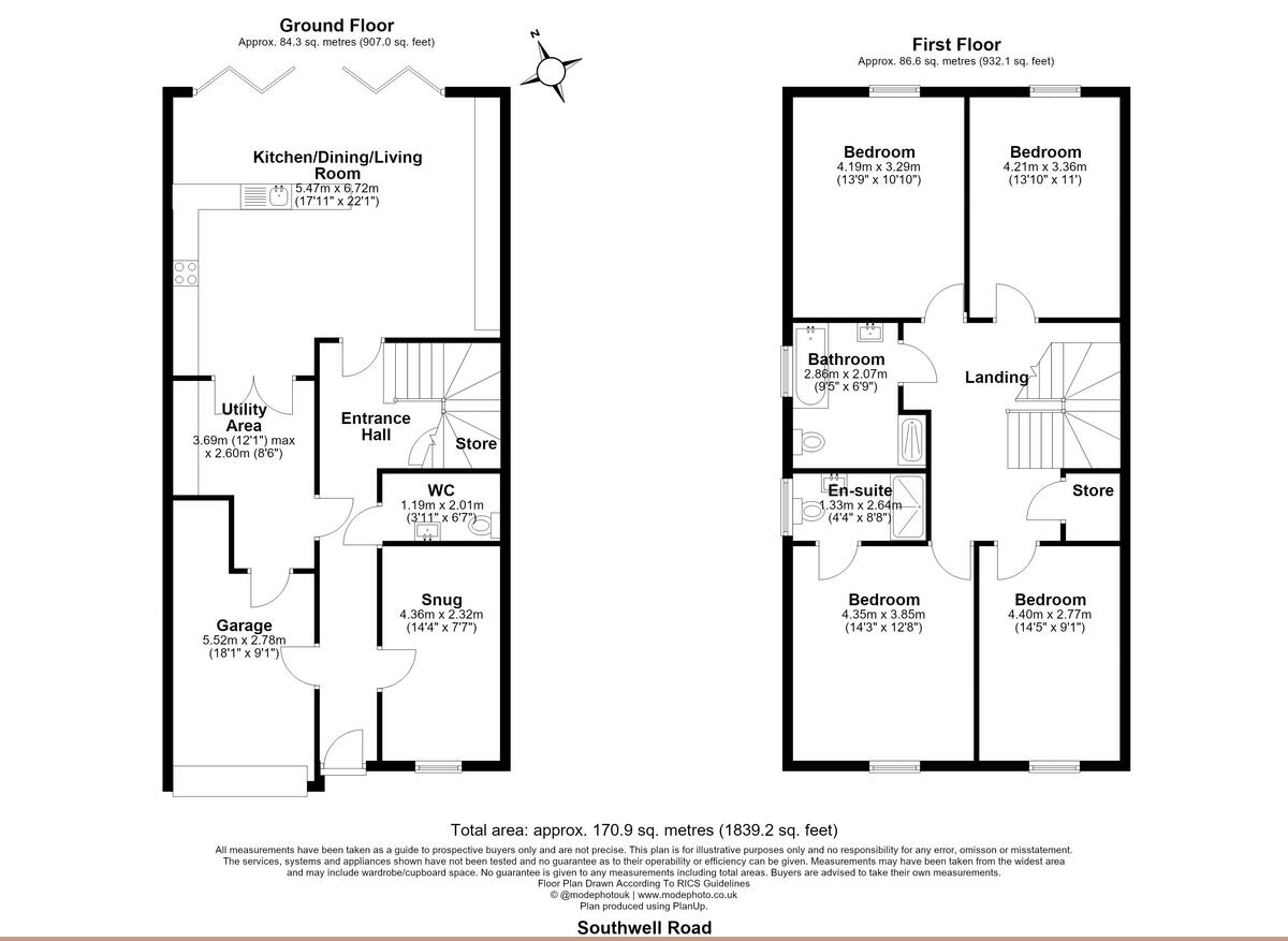 Southwell Road, Benfleet, SS7 floorplan