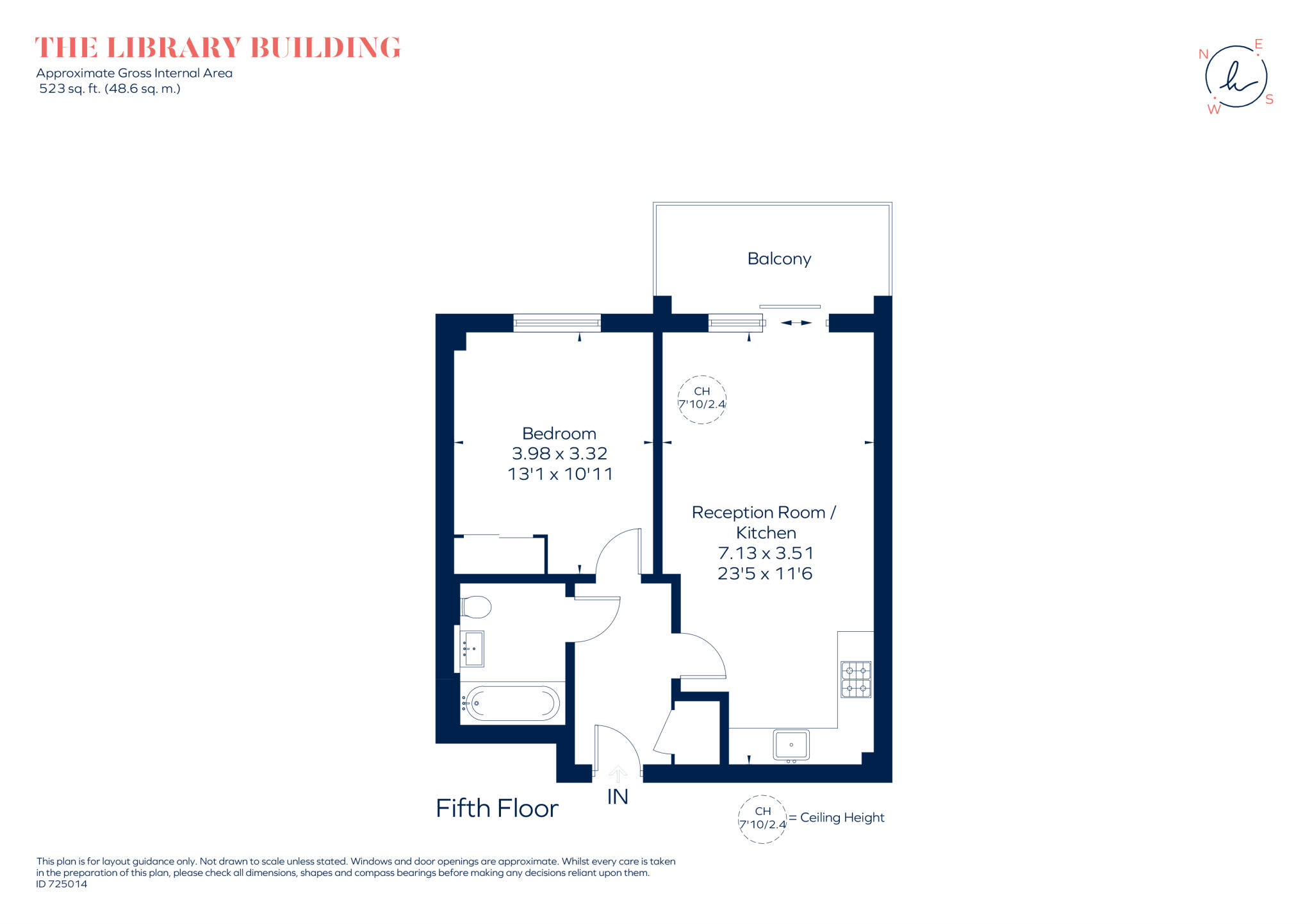 St. Luke's Avenue Clapham SW4 floorplan