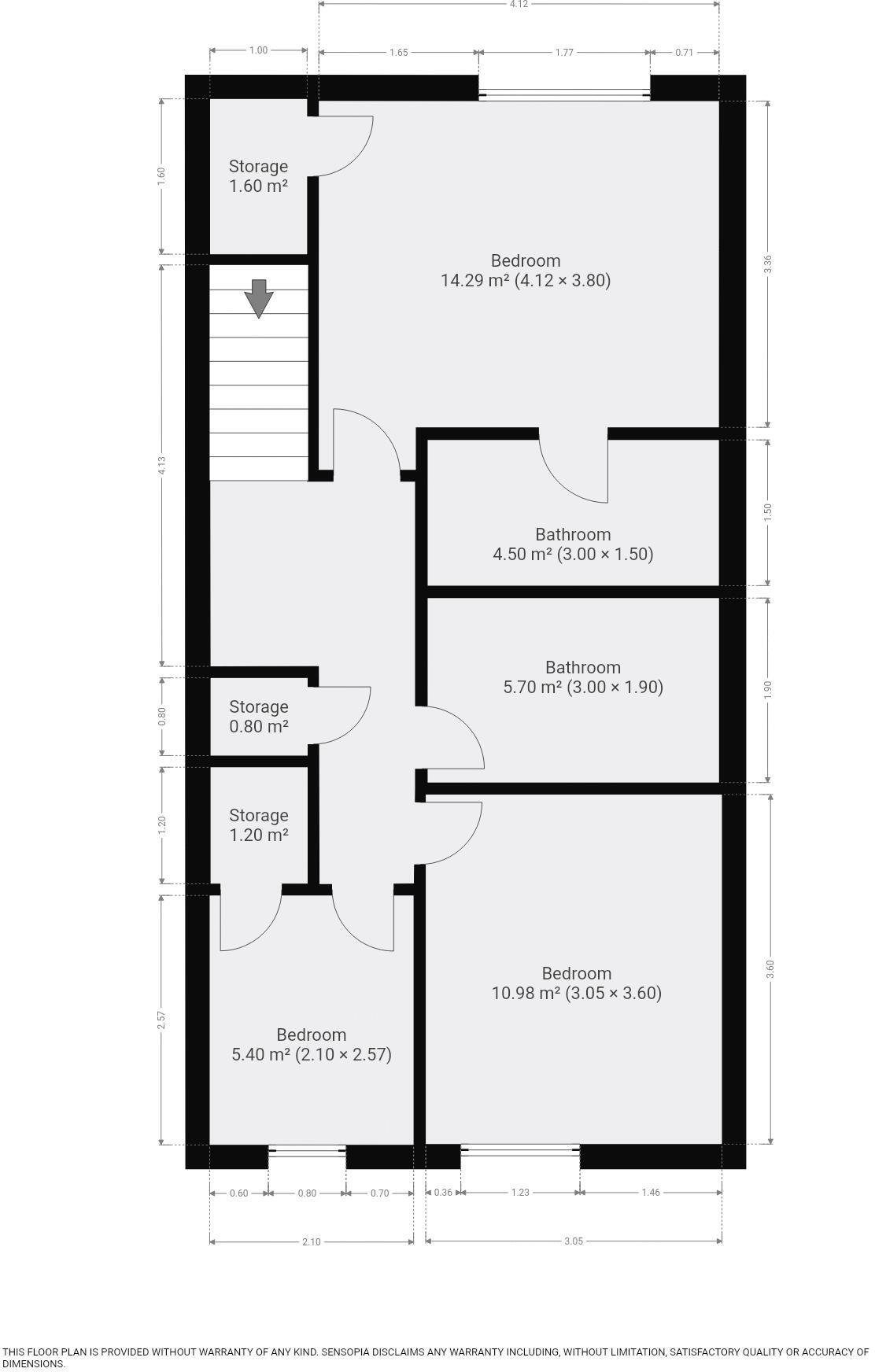 West Street, Southport floorplan