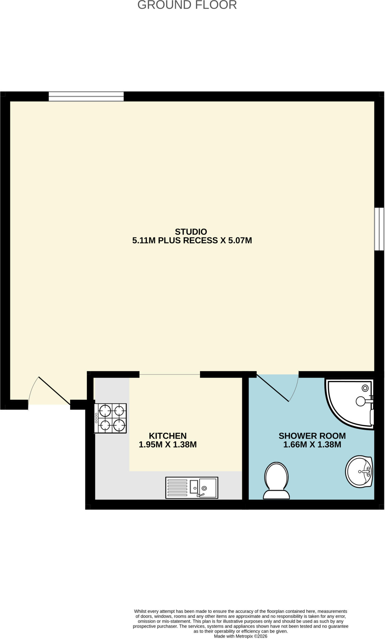 Apartment 2, Woodlands Village, Wakefield, West Yorkshire WF1 5NZ floorplan