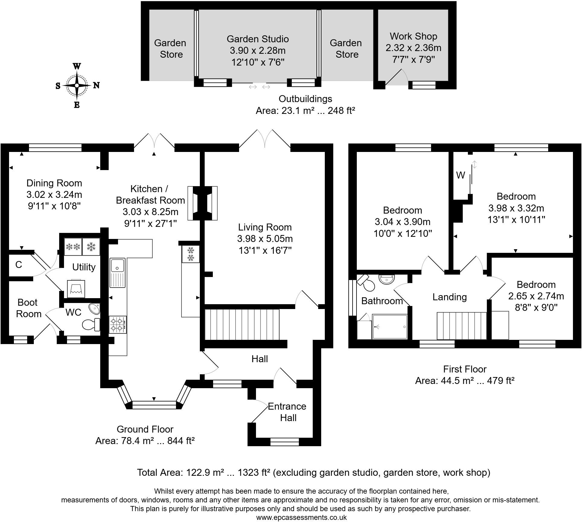 Craybourne Road, Melksham, Wiltshire floorplan