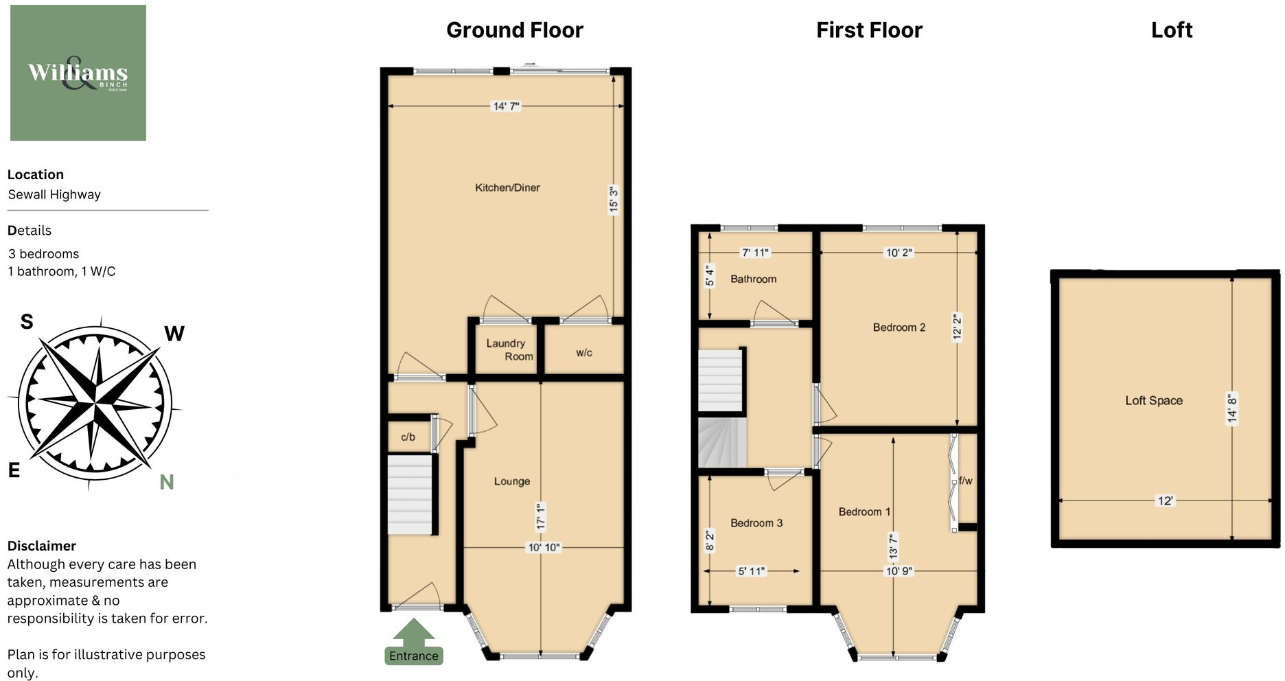 Sewall Highway, Coventry, CV2 floorplan