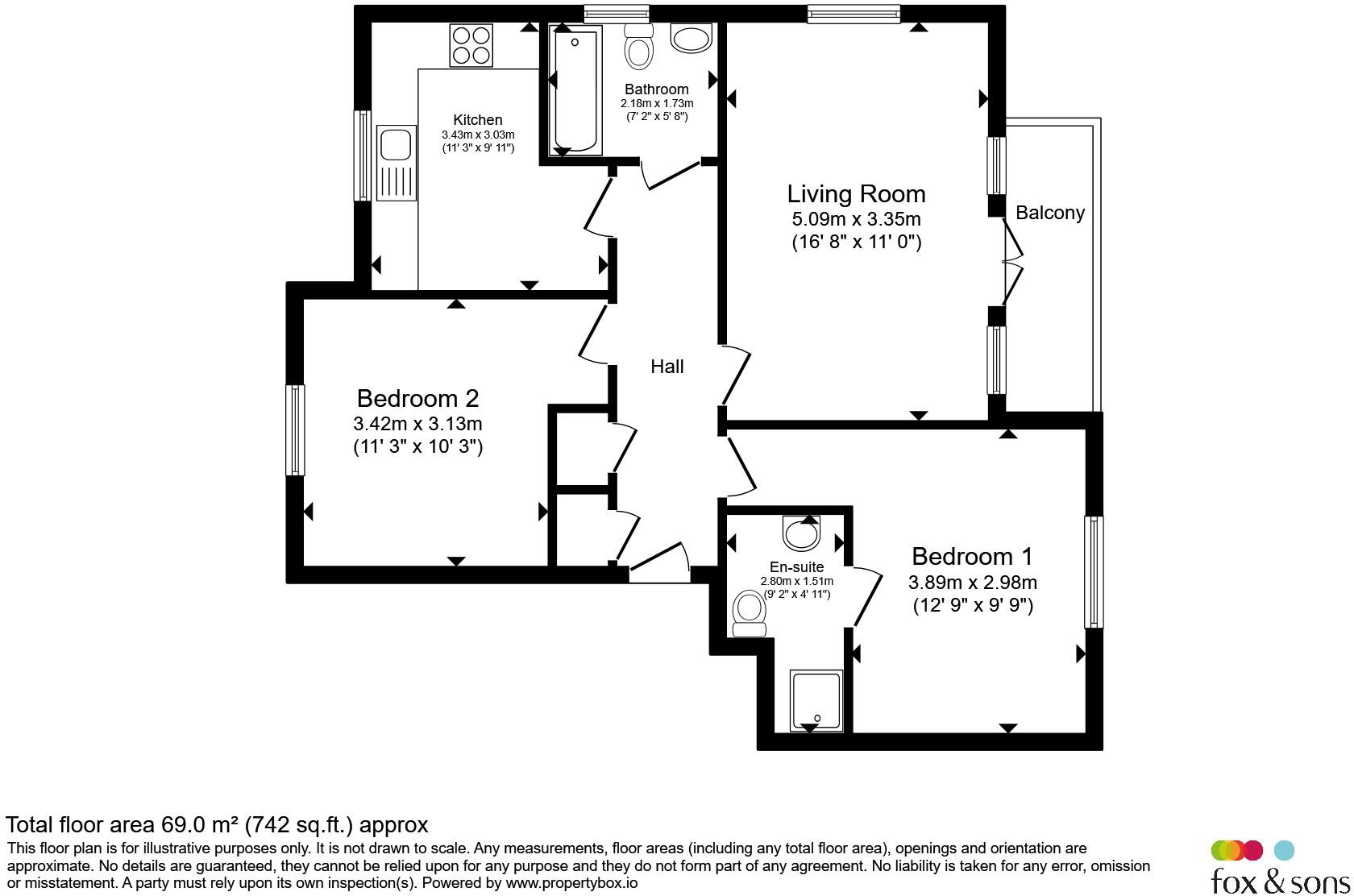 Barbuda Quay, Eastbourne floorplan