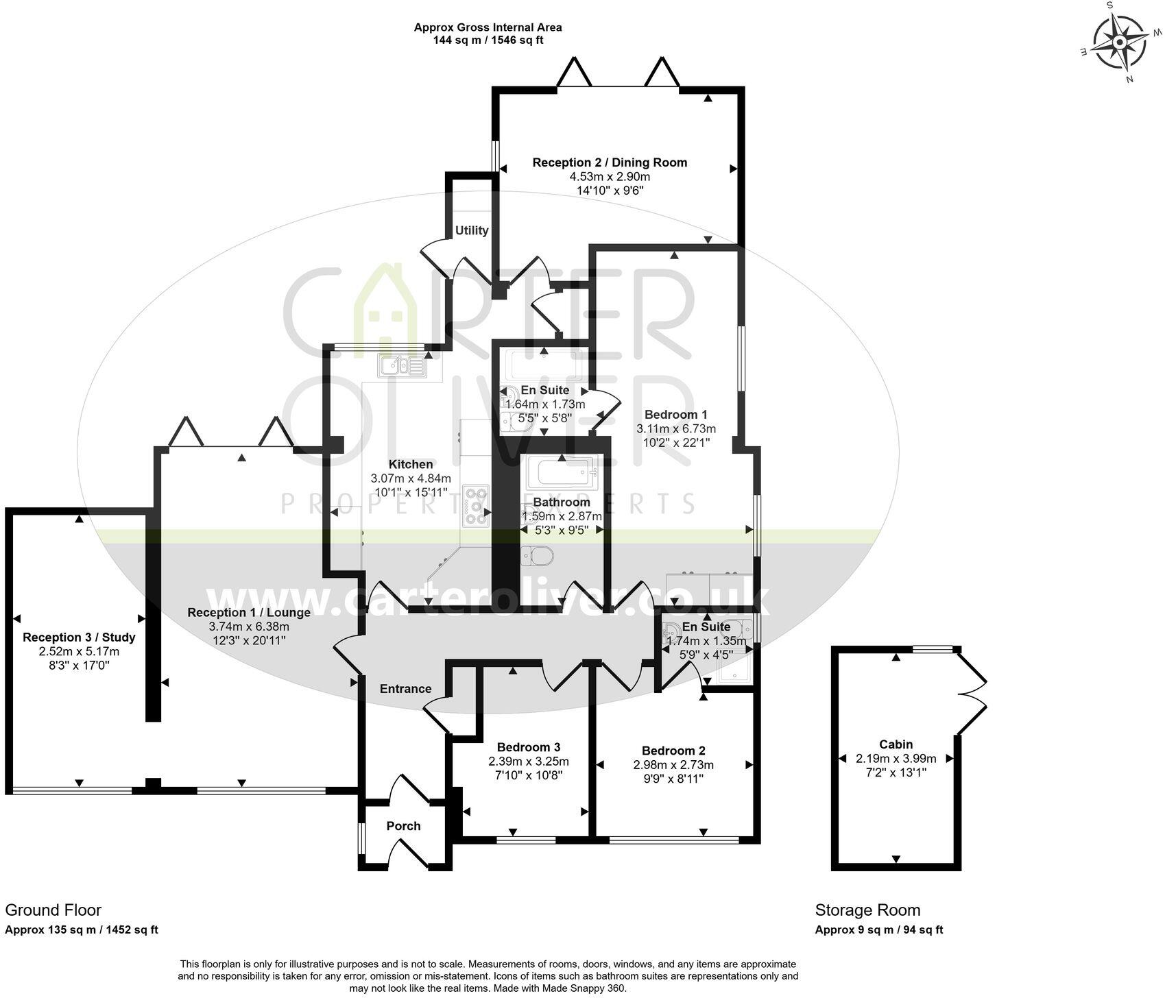 Foxons Barn Road, Rugby, CV21 floorplan