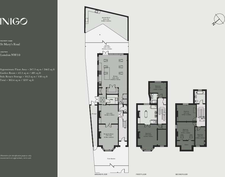 London NW10 floorplan