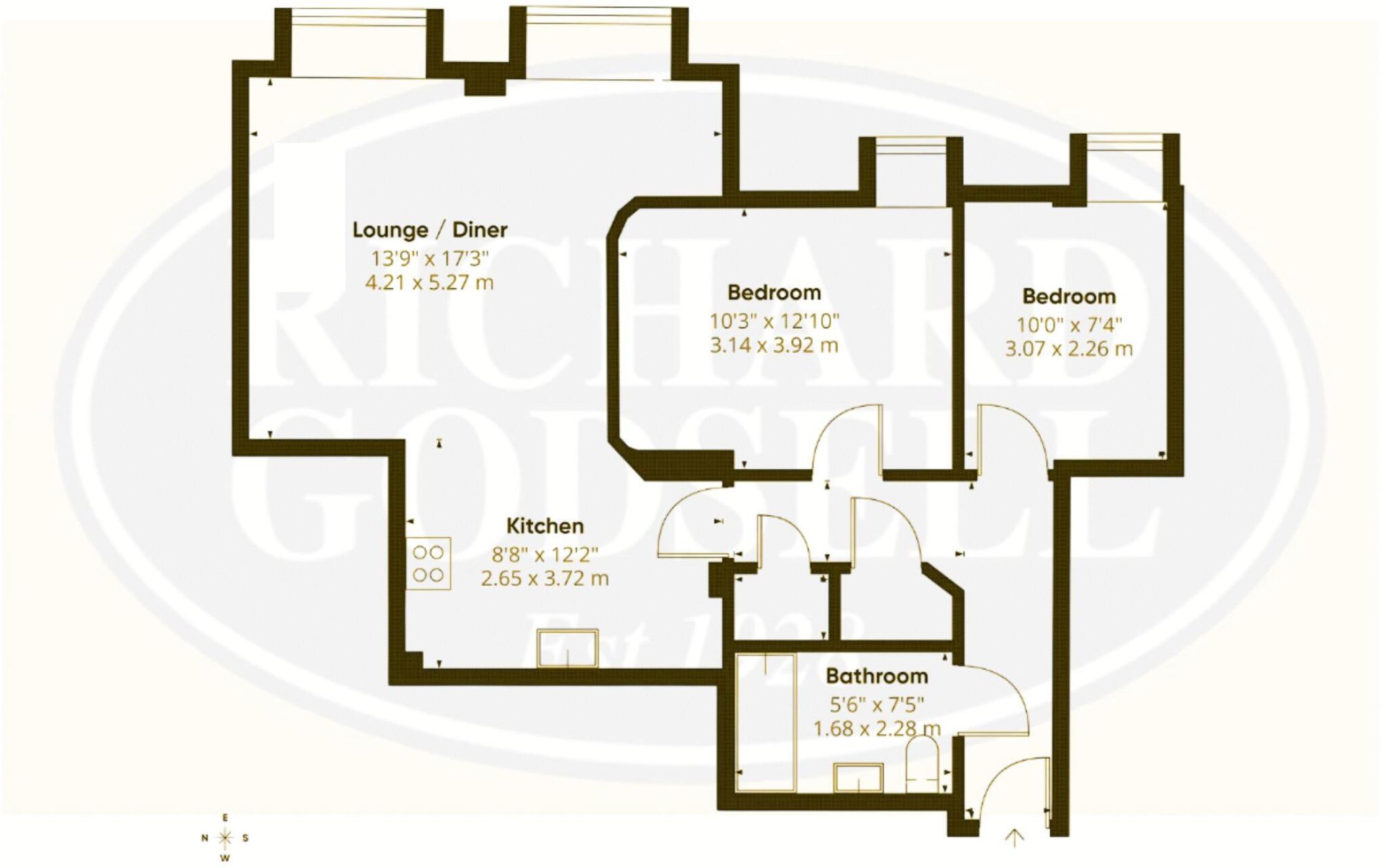 Town Centre, Christchurch floorplan