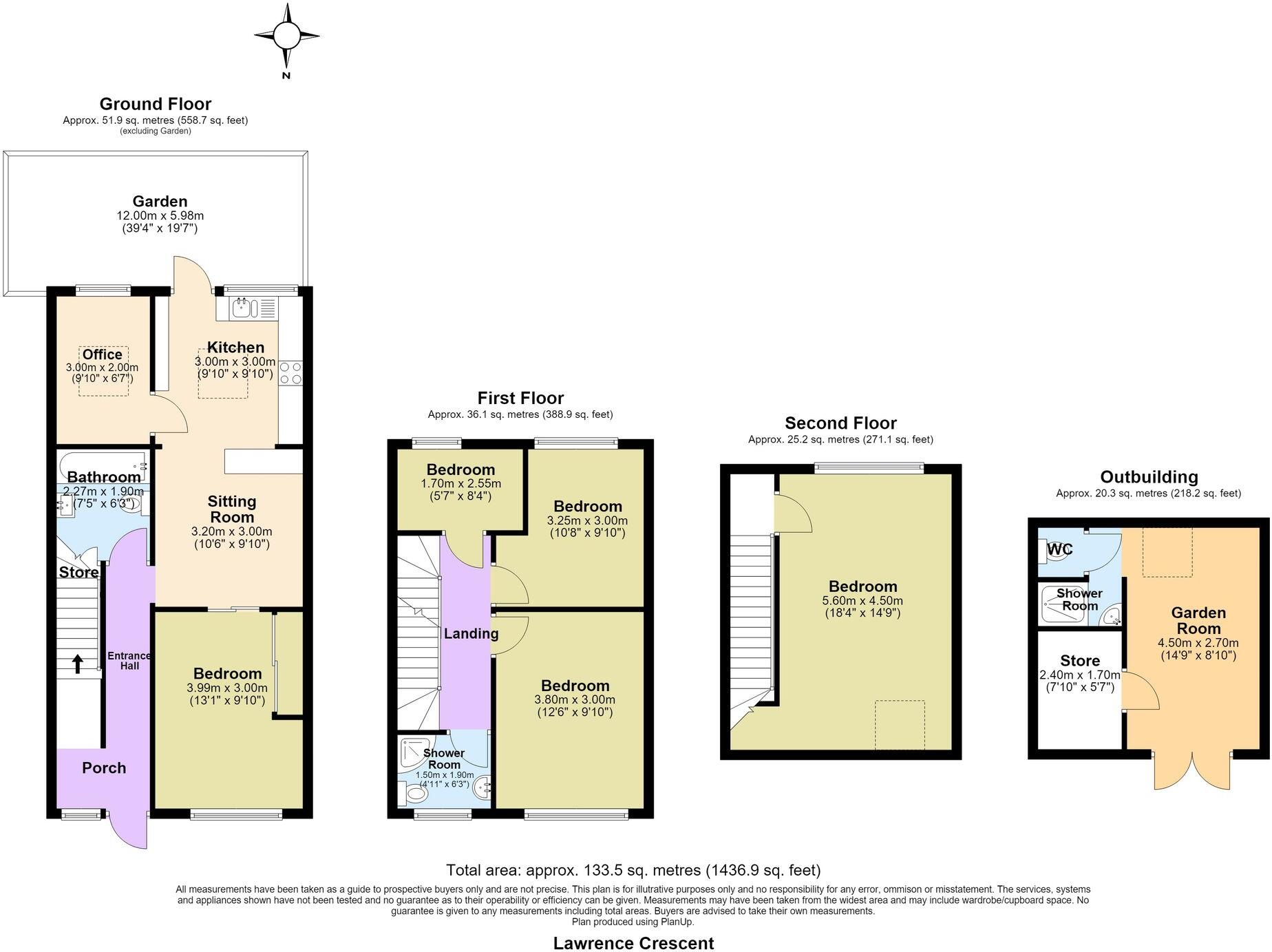 Lawrence Crescent, Dagenham, RM10 floorplan