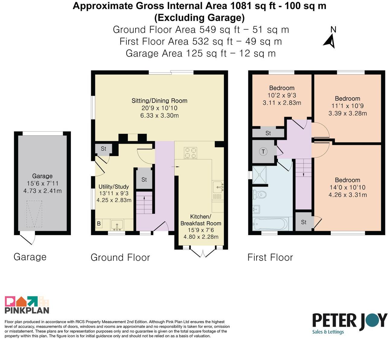 Rodborough Avenue, Stroud, GL5 floorplan