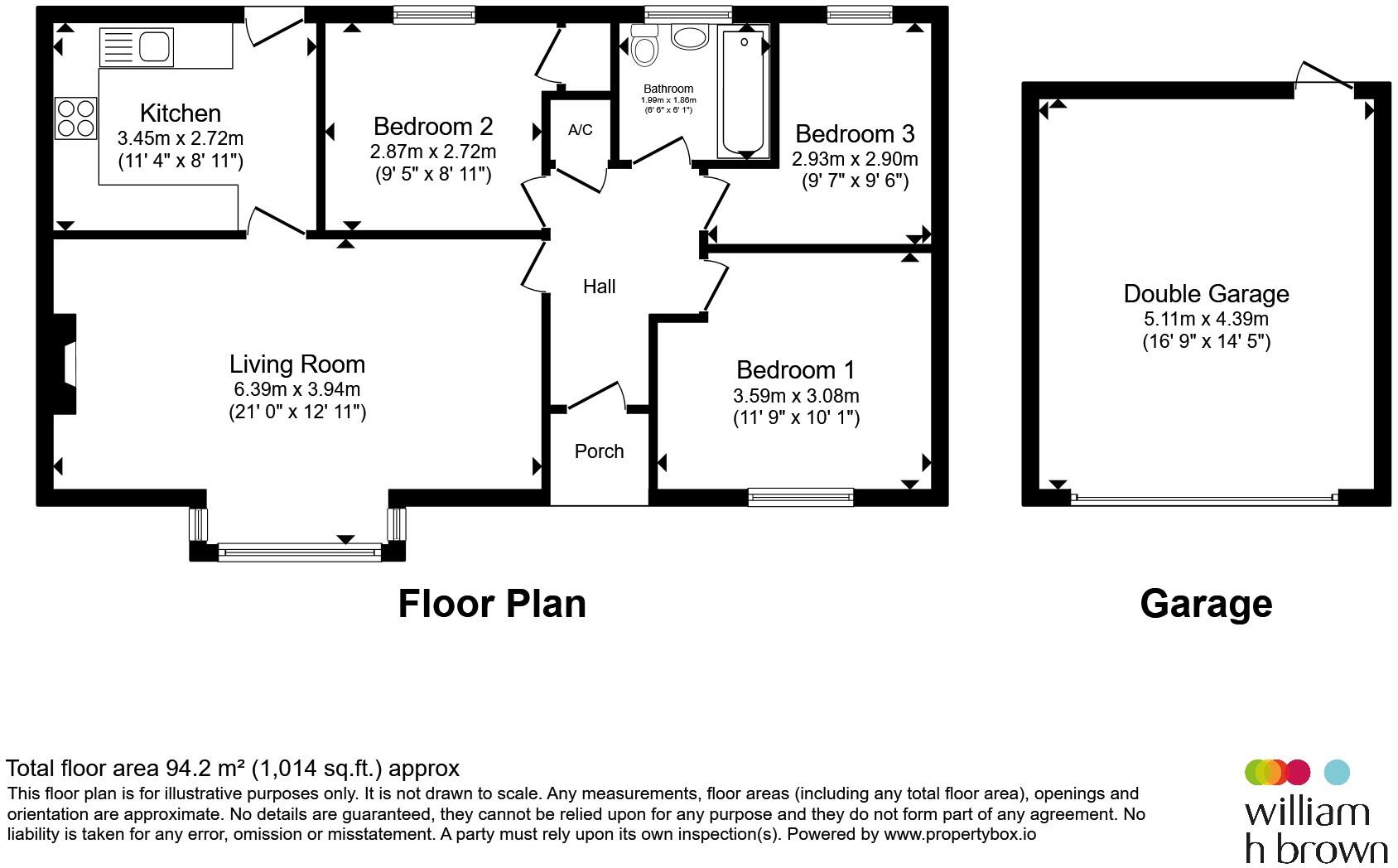 Bevills Close, Doddington, March floorplan