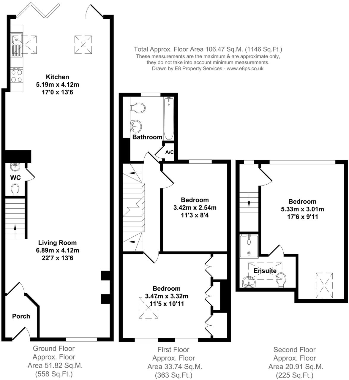 Cranham Street, Jericho floorplan