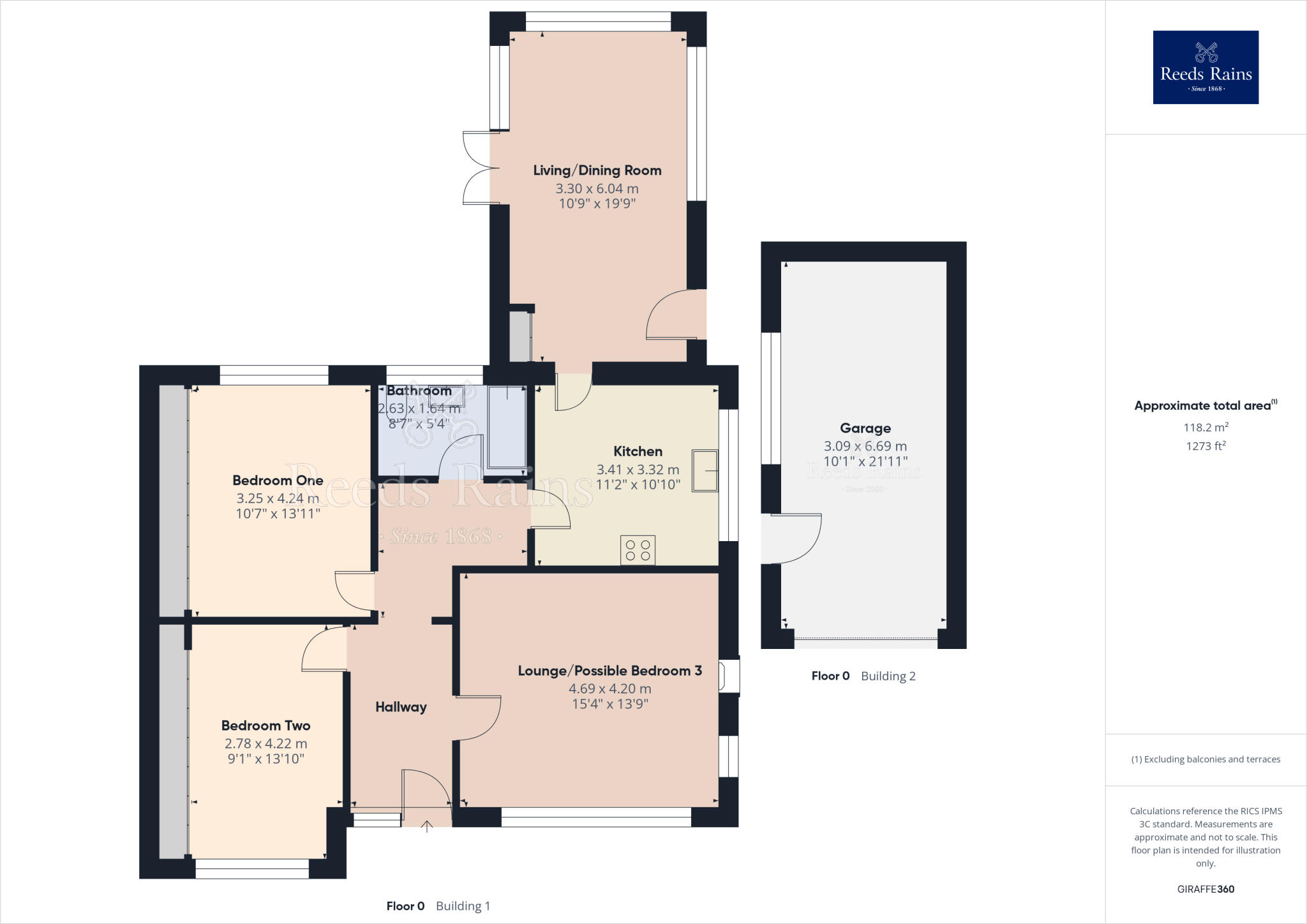 Kent Drive, Leyland, Lancashire, PR25 floorplan