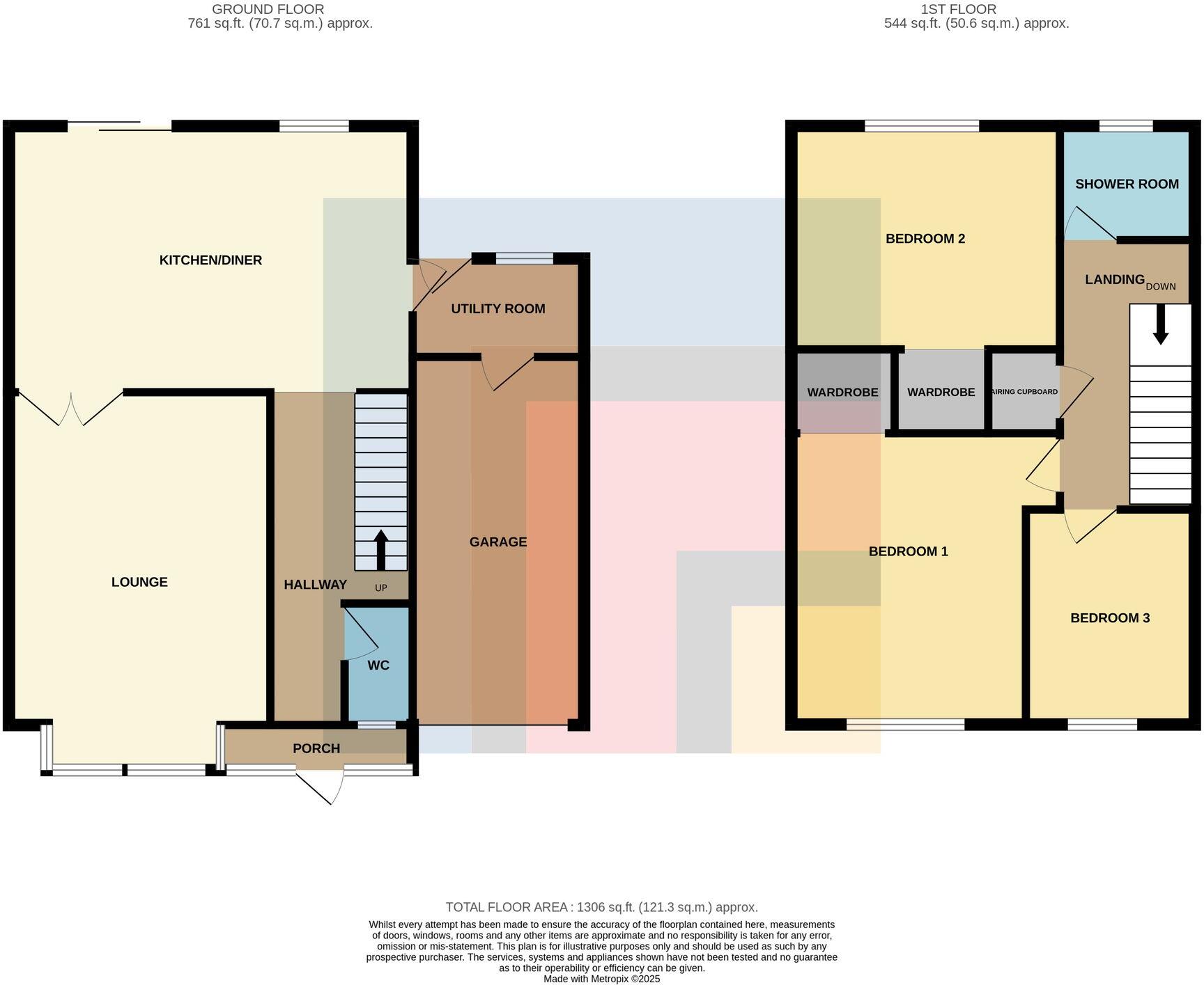 Hazel Tree Close Radyr Cardiff CF15 8RS floorplan