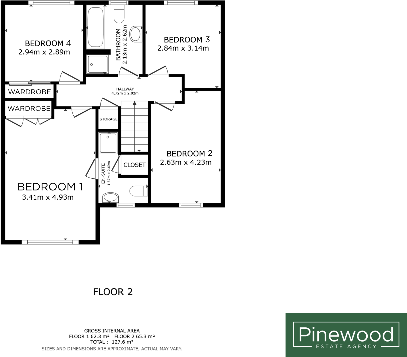 Poppy Field Road, Northop Hall, CH7 floorplan