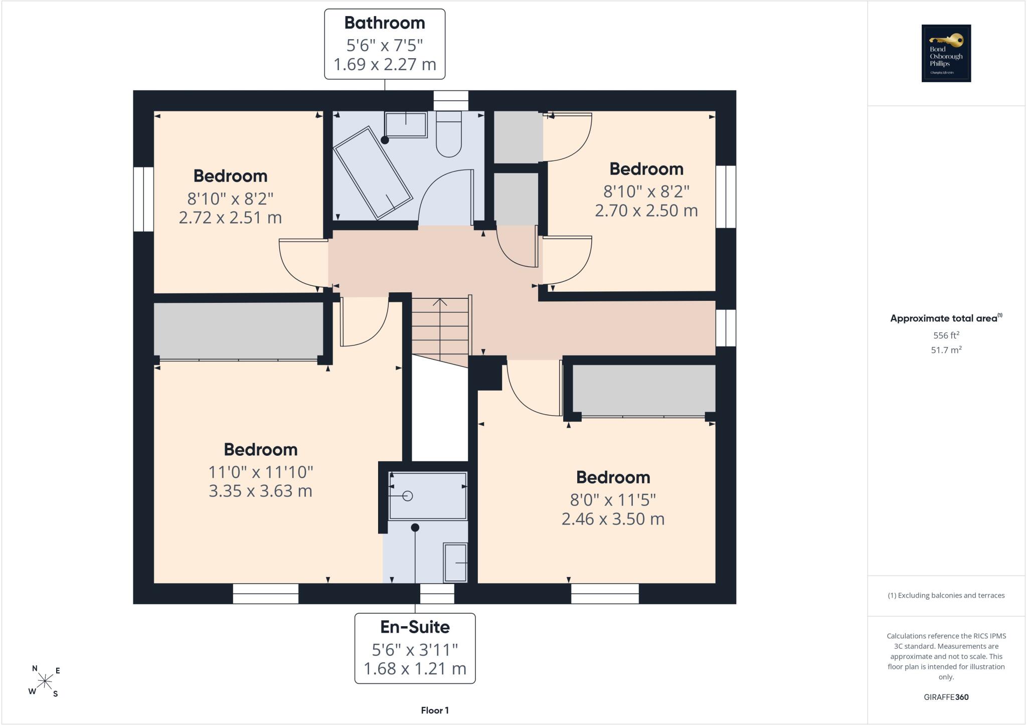 Lower Downgate, Callington, Cornwall floorplan