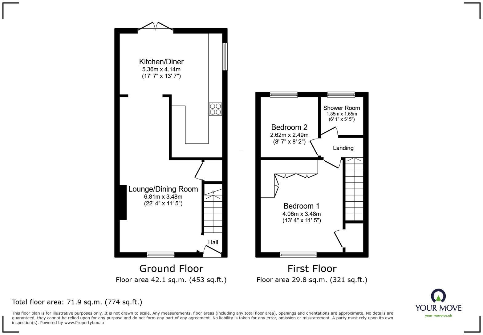 Crestway, Chatham, Kent, ME5 floorplan