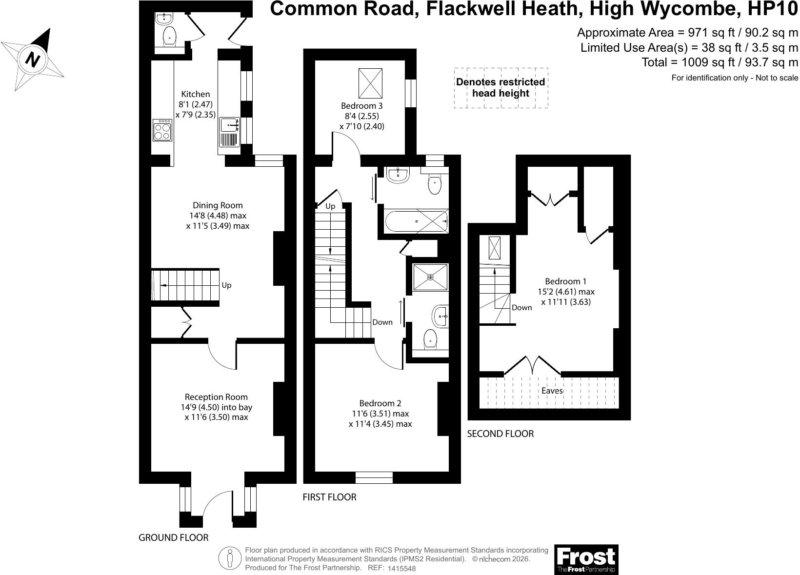 Common Road, Flackwell Heath, High Wycombe, Buckinghamshire, HP10 floorplan