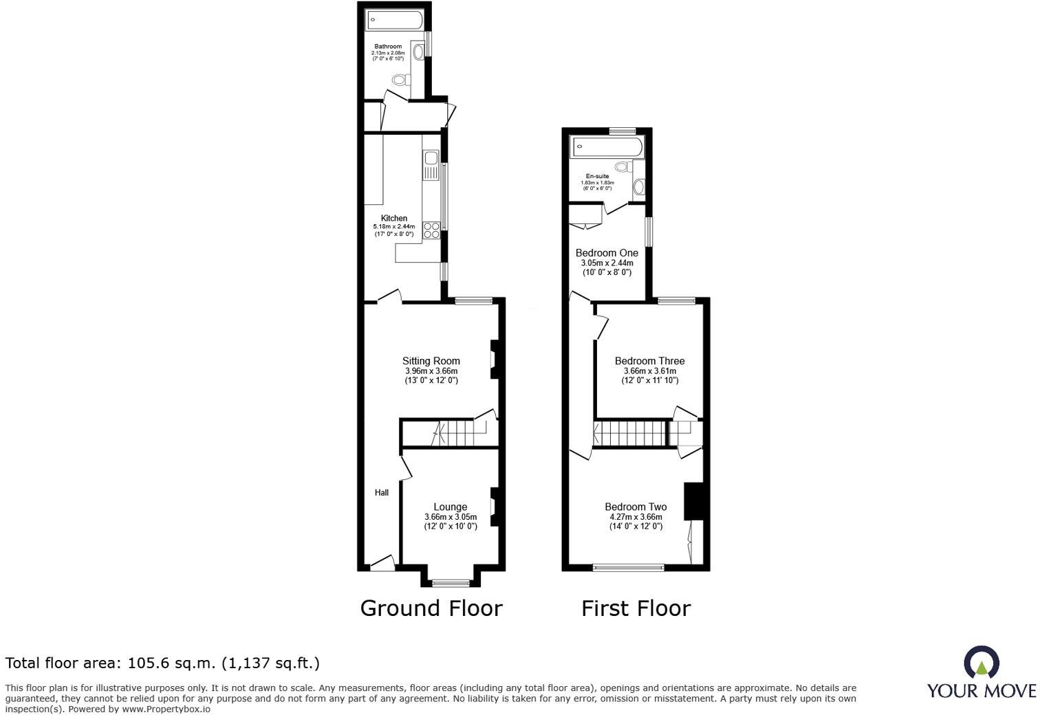 Park Road, Coalville, Leicestershire, LE67 floorplan