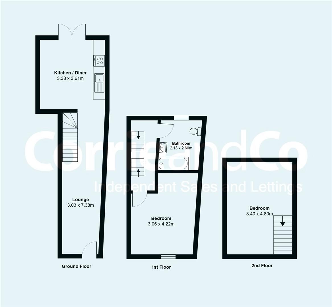 Little Union Street, Ulverston floorplan