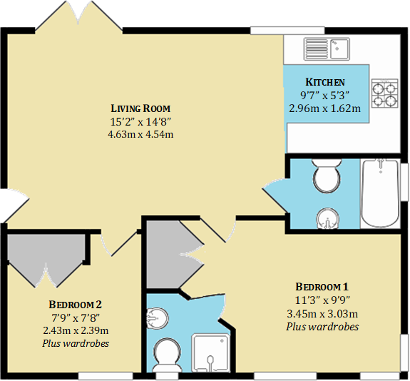 Forest Mews, Totton, SO40 floorplan