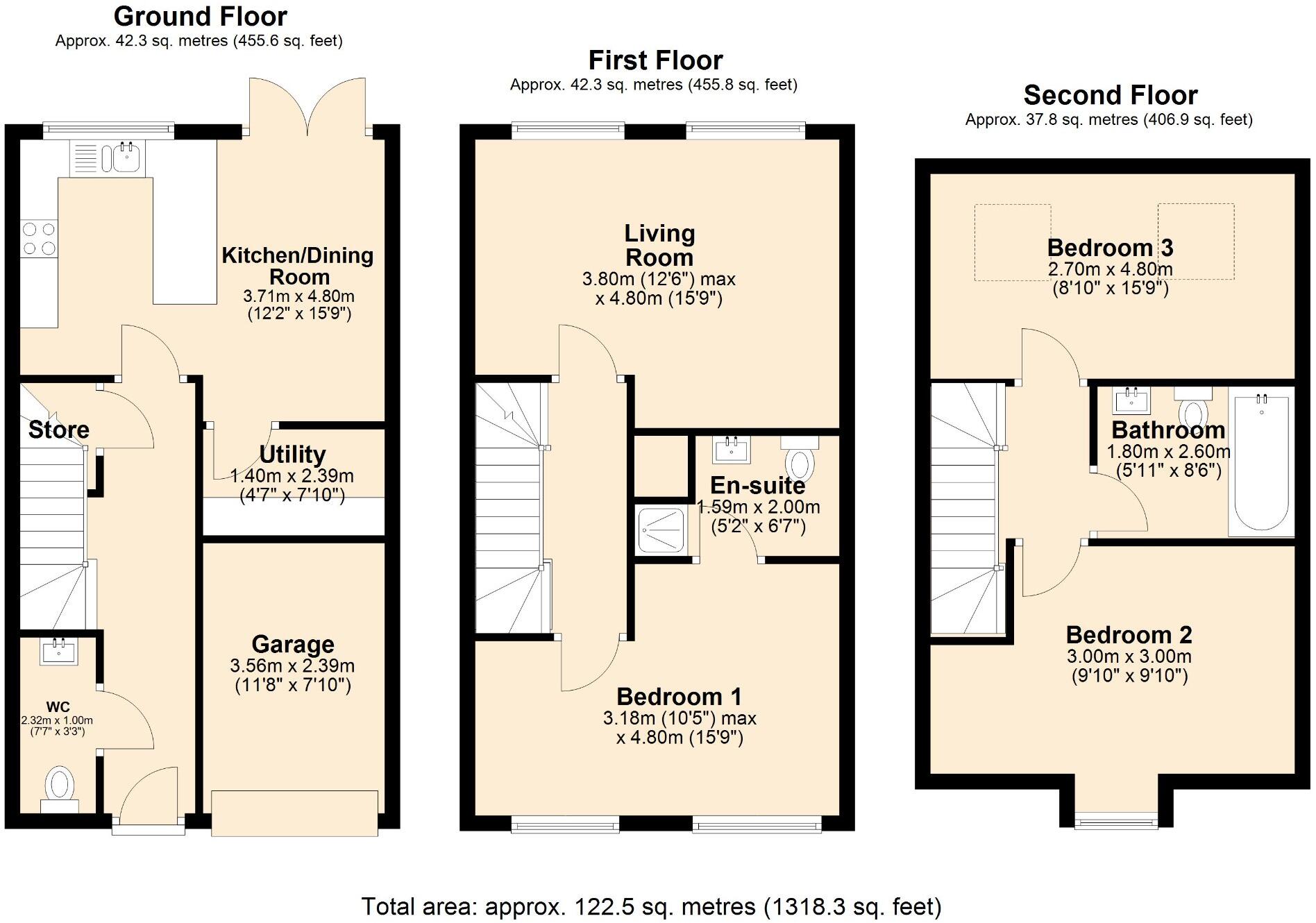 Scholars Drive, Stockport, Greater Manchester, SK3 floorplan