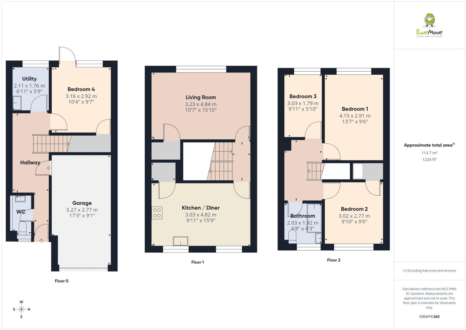 Bossard Court, Leighton Buzzard, LU7 floorplan