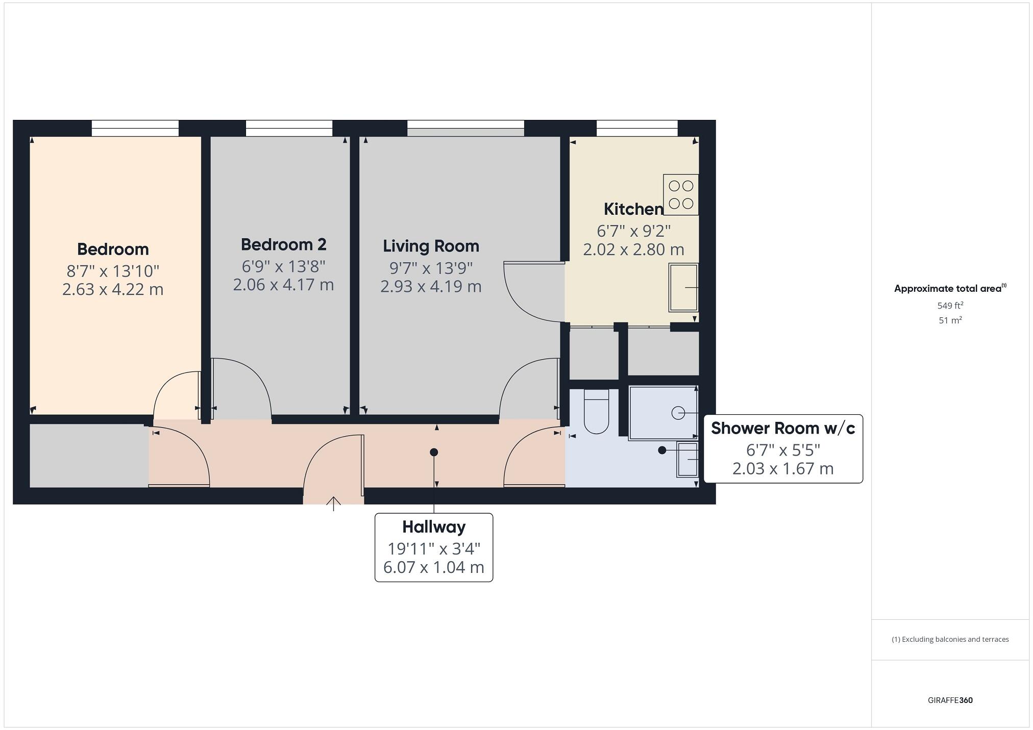 Cwrt Deri Heol Y Felin, Rhiwbina, Cardiff. CF14 floorplan
