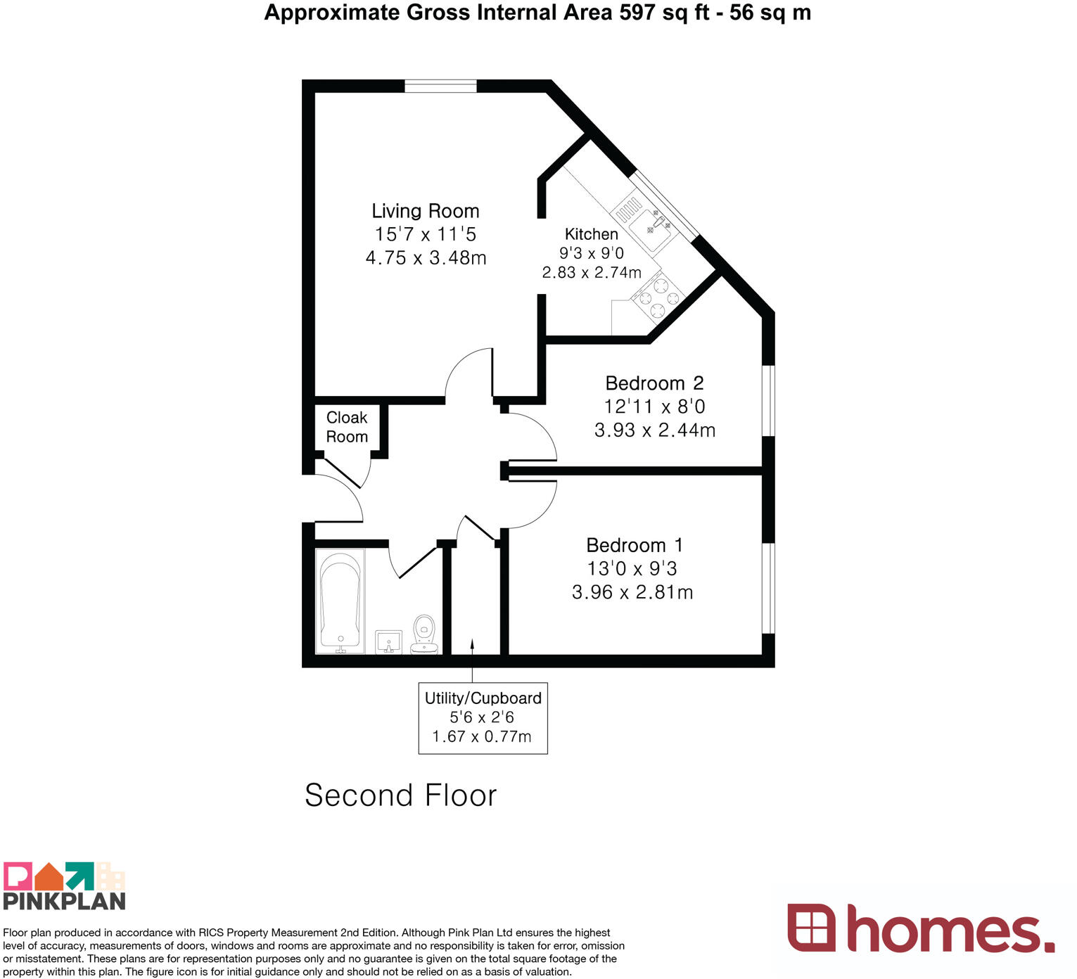 Elder Crescent, Lindford, Bordon, Hampshire floorplan