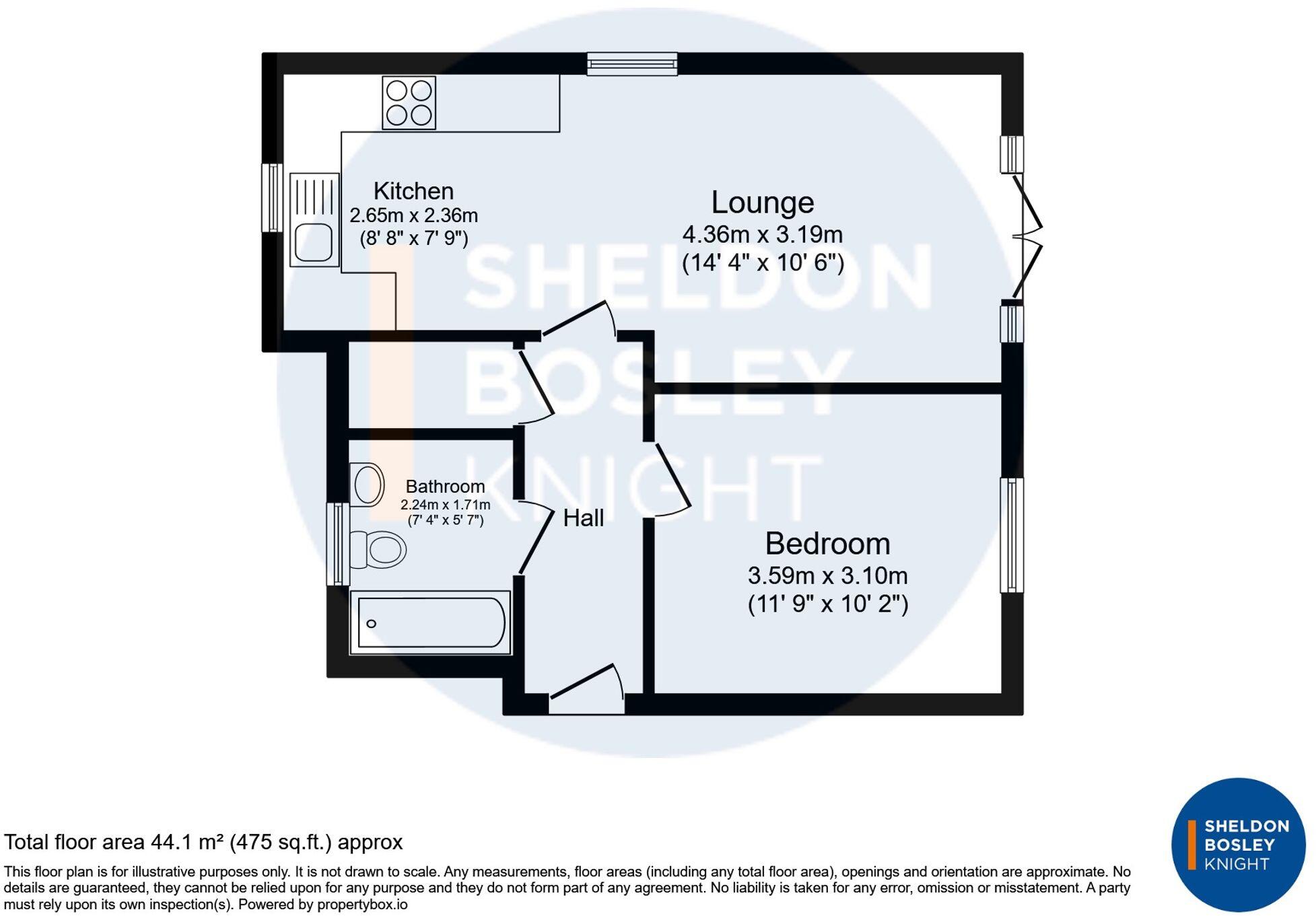 Common Road, Evesham, WR11 floorplan