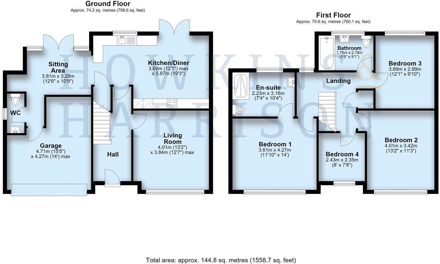 Ratcliffe Road, Atherstone, CV9 floorplan