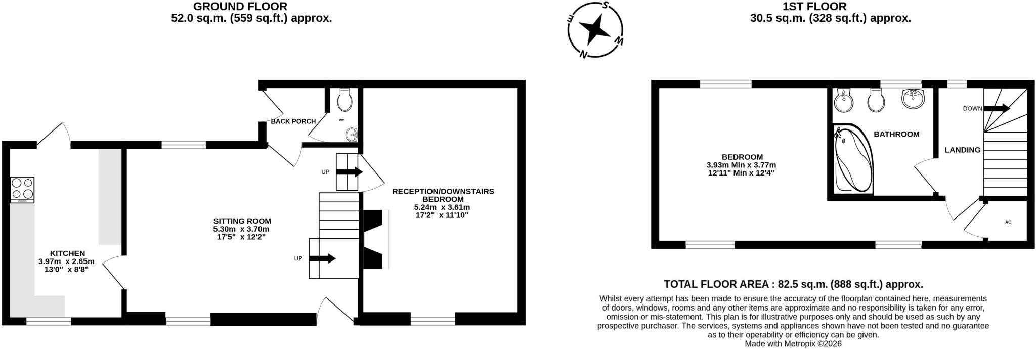 The Causeway, Tisbury floorplan