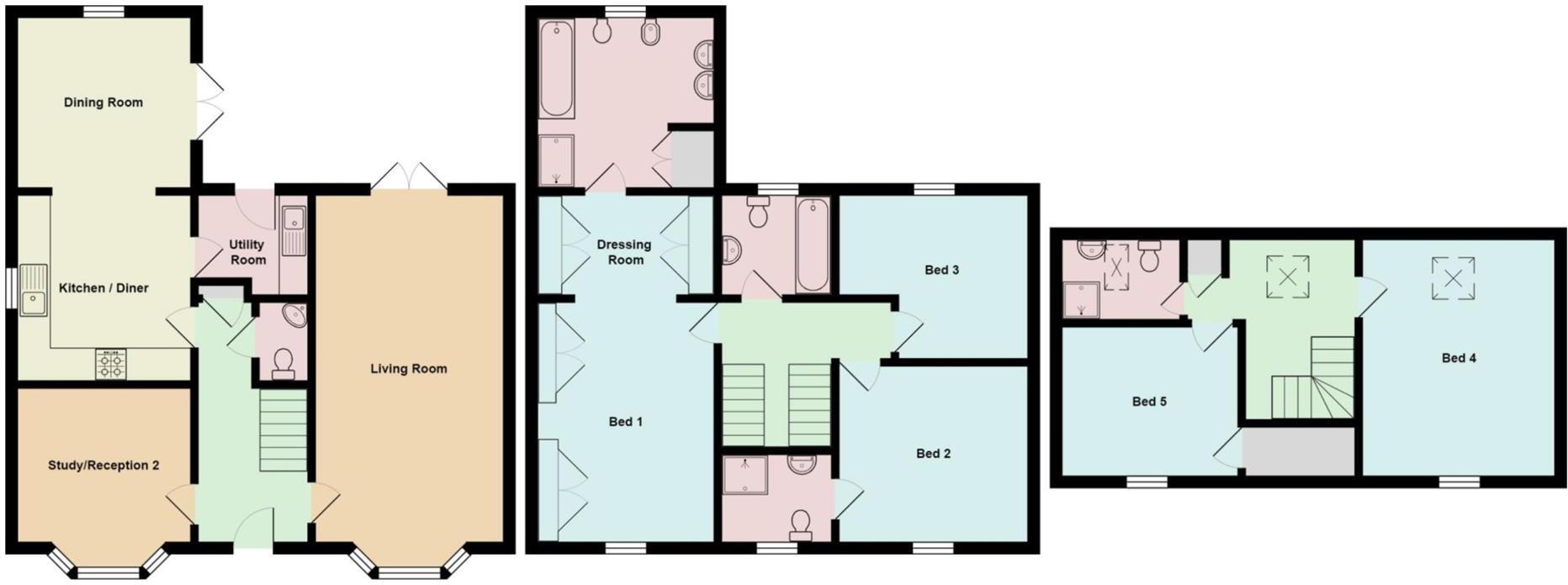 Scotlands Drive, Coalville floorplan