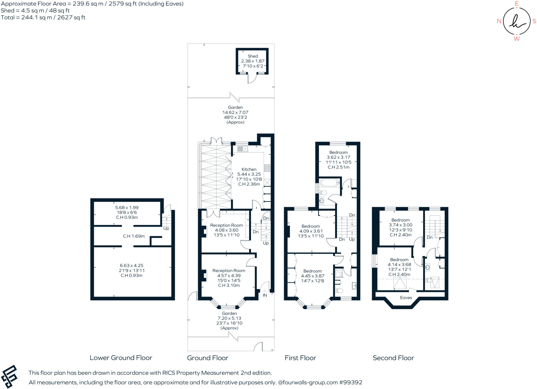Burnaby Gardens, London, W4 floorplan