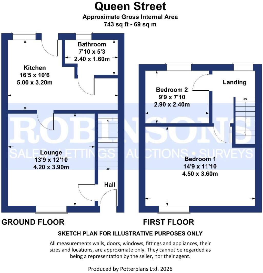 Queen Street, Birtley, Chester Le Street floorplan