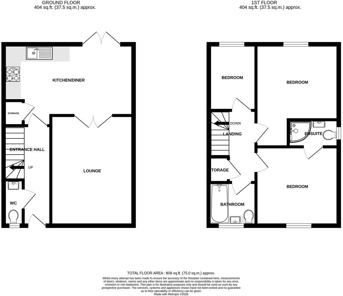 Magnolia Drive, King's Lynn, PE30 floorplan