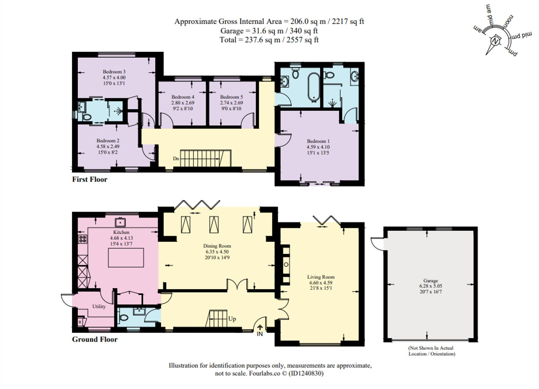 65, Lache Lane, Chester, CH4 floorplan