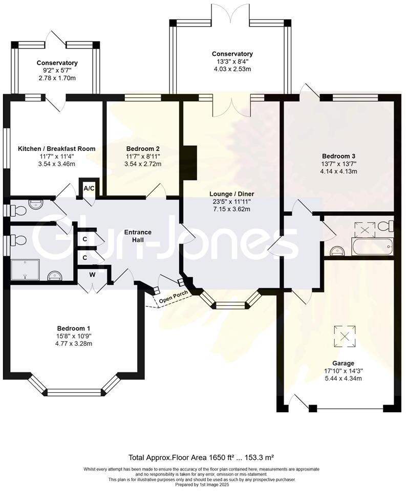 Chaucer Avenue, Rustington floorplan