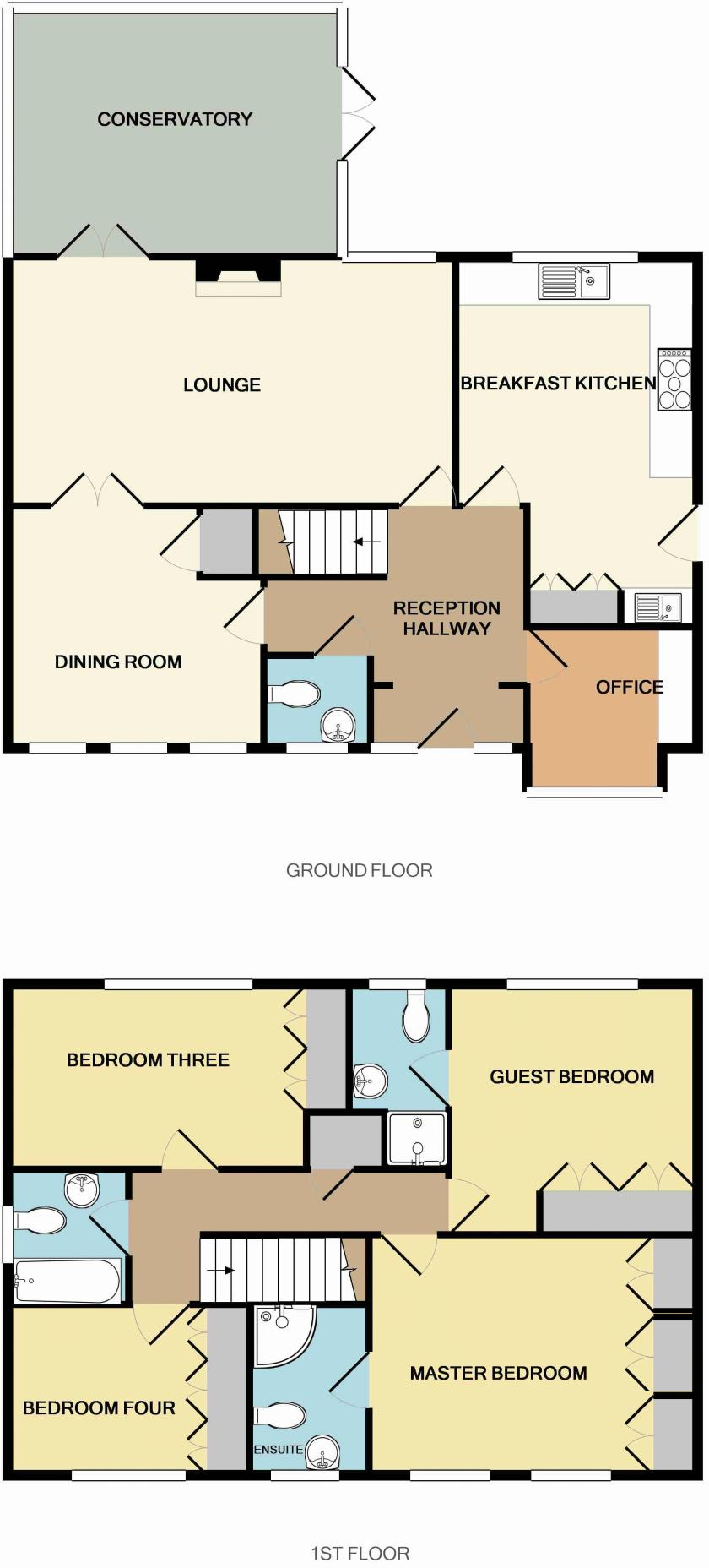 Valley Gardens, Darrington, WF8 floorplan